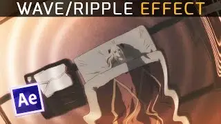Wave Ripple Effect [AMV Tutorial] After Effects CC