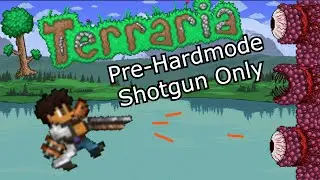 Beating Terraria Pre-Hardmode Only Using Shotguns