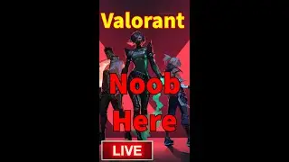 🔴LIVE : Valorant - Noob Here