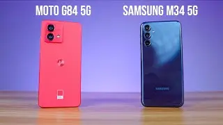 Moto g84 5G vs Samsung M34 5G Comparison 🔥