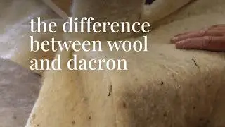 Wool vs Dacron | How to make a sofa that lasts a lifetime