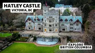 4K Cinematic Drone Footage | Hatley Castle, Colwood, BC | Canada | Explore British Columbia