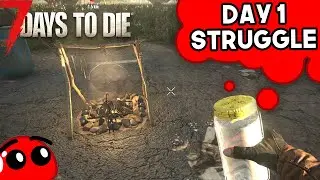 Fresh start alone In 7 Days to Die Console Edition 1.0 Stream 3