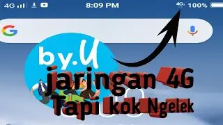 APN KARTU By.U  cara mengatasi lemot nya jaringan by.U di jaringan 4G