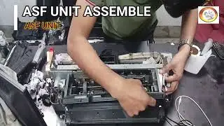 HOW TO SOLVE FAKE INK || EPSON L-1300 PRINTER || HEAD REPLACEMENT || WAST INK PAD COUNTER RESET