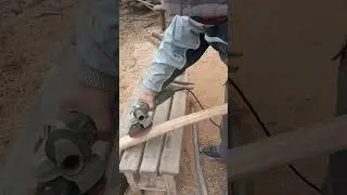wooden tail for pickaxe
