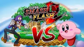 Waluigi vs Super Smash Flash 2: Waluigi vs Kirby.