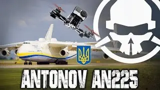 Drone Flies into World's Largest Plane - Antonov 225