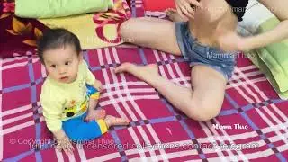 Mamma Thao Breastfeeding: Baby Feeding Yummy milk Growthing Fast