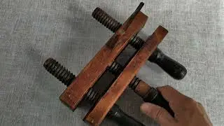 Рубанок шпунтубель ретро деревянный. СССР.