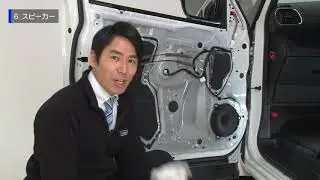 снятие накладки двери serena c26 27