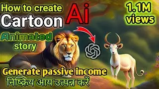 Epic AI-Generated Stories | The Future of Animation Revealed | Generate passive income