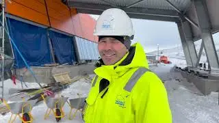 The new terminal building in Nuuk