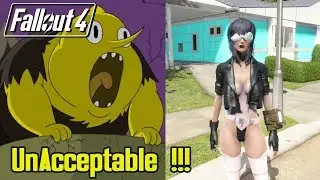 UnAcceptable Fallout 4 Mods - GITS Motoko Kusanagi outfit
