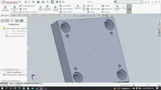 PLACA 3 CURSO  RAPIDO   SOLIDWORKS  
