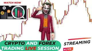 crypto and forex trading live session 6