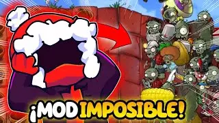 ME PASÉ EL MOD MÁS DIFICIL DE PVZ💀 [PVZ XL]
