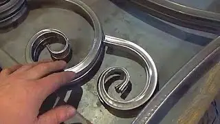 Садовая лавочка своими руками! ИЗ ПРОФИЛЬНОЙ ТРУБЫ! Холодная ковка