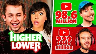 100 Thieves HIGHER or LOWER Game!