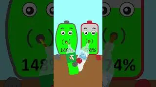 Asmr Drinking Challenge | Soft Drinks Vs Milk | Mukbang Animation 