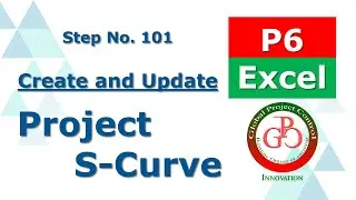 🔴 Create and Update Project S-Curve in Primavera P6 by Excel HELP