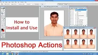 How to Install and Use Photoshop Actions | Photoshop Action Kaise install Kare
