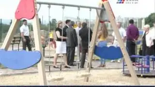 Сюжет МТВ - Открытие детской площадки ЖК "Прибрежный"