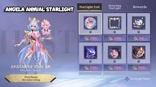 MLBB ANGELA STARLIGHT SHOP || ANGELA ANNUAL STARLIGHT SHOP || MOBILE LEGENDS STARLIGHT SHOP