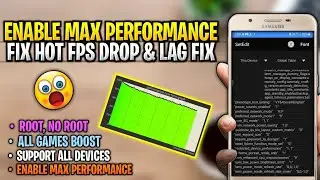 Enable Max Performance For Gaming 