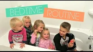 💤CRAZY BEDTIME ROUTINE WITH 5 KIDS💤