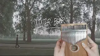 winter bear kalimba V of BTS 윈터베어 방탄소년단 칼림바 숫자악보