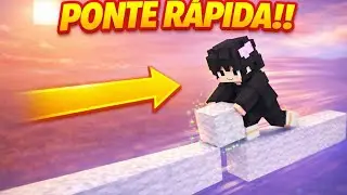 Como fazer ponte no Minecraft para iniciantes (muito fácil)