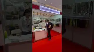 The second day of the exhibition｜fabric exhibition in Indonesia｜#shorts #exhibition #fabric