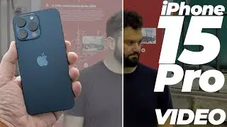🎥 El VIDEO del iPhone 15 Pro / Max a examen | LOG + ULTRAESTABLE 🎥