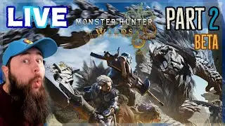 Monster Hunter Wilds: Beta LIVE [Part 2] | HamsterBomb