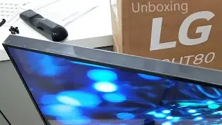 LG UT8000 Quick Unboxing + Setup with Demo