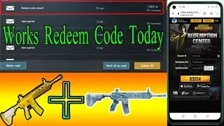 PUBG Redeem Code Today | Get Free M416 Glacier Skin 2021 | Get Free Skins In PUBG Mobile | 100% Work