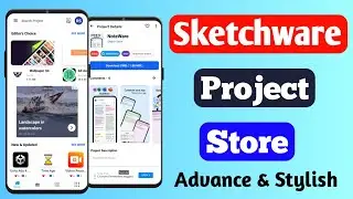 Sketchware Project Store In Sketchware | How To Make Project Store In Sketchware | Project Store