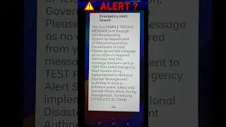 Emergency Alert Notification 