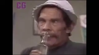 Seu madruga baforando o lança