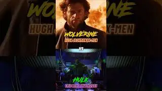 Hulk vs. Wolverine #fyp #foru #marvel #wolverine #theincrediblehulk #vsedit #hughjackman #deadpool3