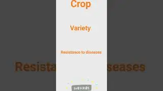 #short view of variety and resistance to diseases #Neet #Biology