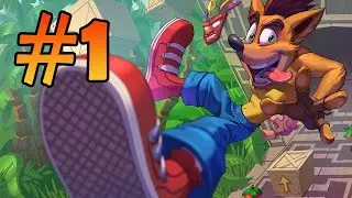 Прохождение Crash Bandicoot 2: Cortex Strikes Back (XONE) #1 – Warp Room 1