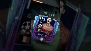 Courtois skill ☠️😈 #fifa #fifamobile #fifa23 #shorts