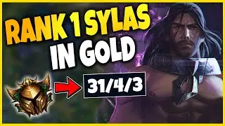 WHEN THE RANK 1 SYLAS WORLD VISITS GOLD! -League of Legends