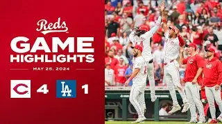Dodgers vs. Reds Game Highlights (5/26/24) | MLB Highlights
