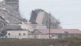 Эффектный взрыв небоскрёба