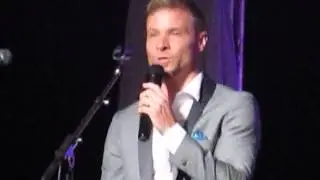 Kevin/Brian talking - Backstreet Boys KY Music Hall of Fame 2015