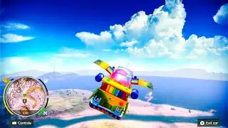 Stranger Things - KOMBI Rainbow Van Flying In The Sky - Off The Road Unleashed | Nintendo switch