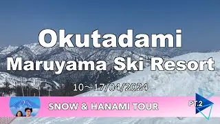 Okutadami Maruyama Ski Resort : Snow & Hanami Tour Pt.2